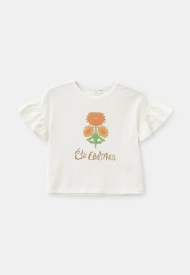 Футболка с принтом цветочек ETE Children