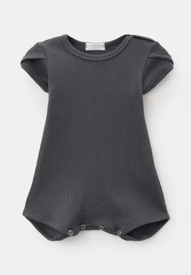 Песочник серый "Шкипер" из хлопка-вафли