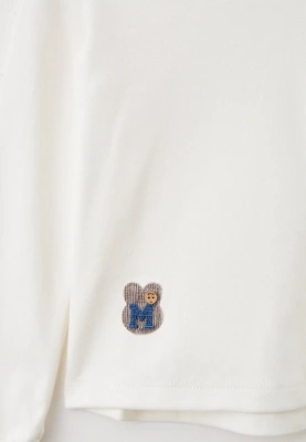 Лонгслив молочный "Mr. Bear"