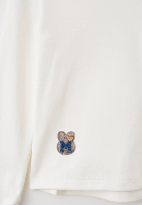 Лонгслив молочный "Mr. Bear"