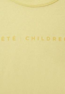 Лонгслив жёлтый с принтом "ETE Children"