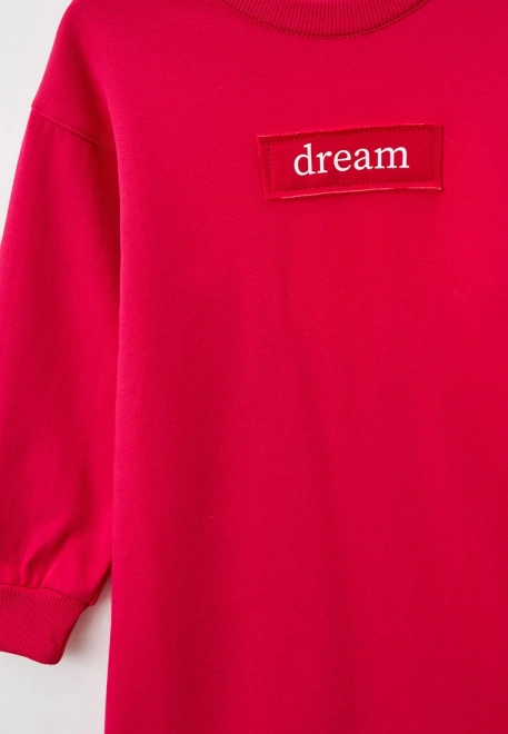 Платье фуксия "Dream" с небольшим начесом